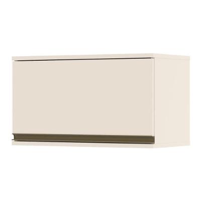 Armário Aéreo 1 Porta Basculante 60cm Connect Off White - Móveis Henn Off White