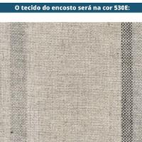 Poltrona Odara Ozki Com Braços Madeira Eucalipto Cedro Tecido Bege Corda Redonda Rami