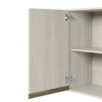 Armario Aereo Balcao 1 Porta 40cm Mdf Kali Nicioli Bianco Toq - 6