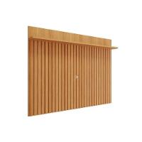 Painel Quarto P/tv Até 70 Pol Trend 100% Mdf Ripado C/ Prateleira 180x135cm Cinamomo - Permóbili - 4