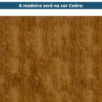 Poltrona Com Braços Gandú Ozki Madeira Eucalipto Cedro Tecido Bege Corda Couro Reconstituído - 5
