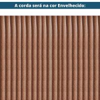 Poltrona Com Braços Gandú Ozki Madeira Eucalipto Cedro Tecido Bege Corda Couro Reconstituído - 7