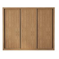 Guarda Roupa 3 Portas De Correr 6 Gavetas Nápoli Minastex Carvalho - 8