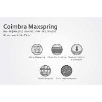Cama Box King: Colchão Molas Herval Maxspring Coimbra + Base CRC Courano Brown(193x203) - 5