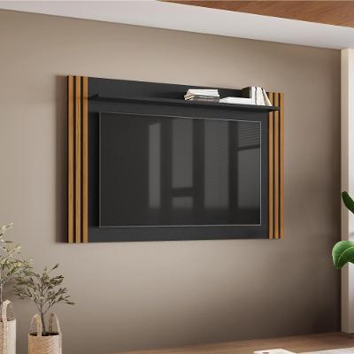 Painel Para Tv Até 65" Nt1375 Ripado Preto-freijó Notável Móveis Preto Tx-freijó Trend