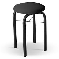 Mesa De Cozinha Bistrô Porto Preto 120cm Com 2 Banquetas Industriais Maviê Preto - Mpozenato - 6