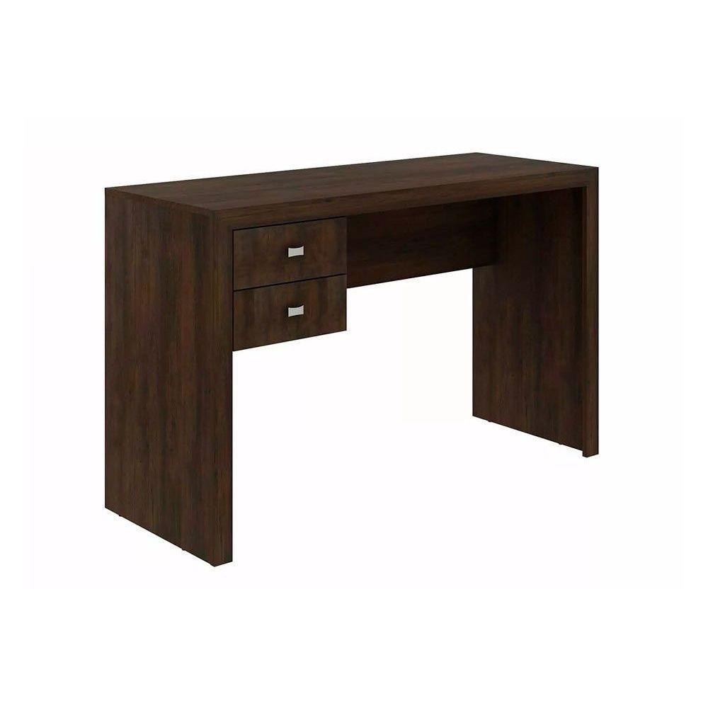 Mesa Escrivaninha Juvenil Me-4123 C/ 2 Gavetas Rústico - Tecno Mobili - 1