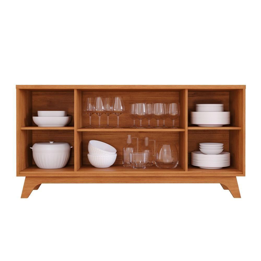Buffet 4 Portas 100% Mdf Isa Cinamomo Cimol - 3