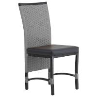 Cadeira Corda Náutica Saia Longa Cozinha área Edícula Prata - 5