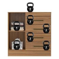 Cômoda 4 Gavetas 1 Porta Montevideu Amendola Touch Demóbile Amendola Touch - 3