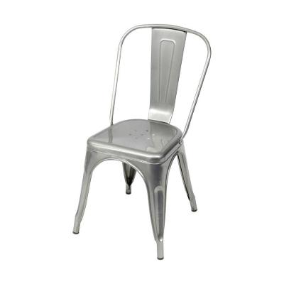 Cadeira Or-1117 Em Aço Com Pintura époxi Or Design Prata