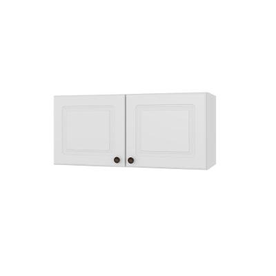 Armário Geladeira 2 Portas 80cm Firenze Branco Indekes Branco
