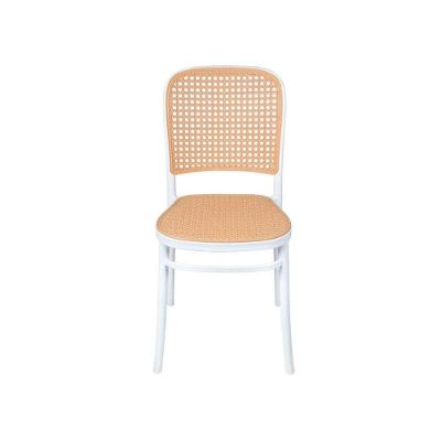 Cadeira Or-1145 Em Pp Com Tom De Palha No Assento Or Design Branco