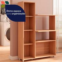 Armário De Cozinha Multiuso âmbar 3 Portas Forno E Micro Freijó Com Branco Freijó Com Branco - 9