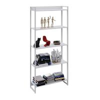 Estante Dynamica 80x30x187cm C/05 Prateleiras Branco Chess / Est.branca Branco Chess / Est.branca