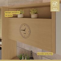 Cozinha Completa 11 Portas 2 Gavetas Condessa Carvalho/greige Nesher Carvalho/greige