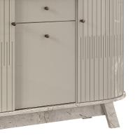 Buffet Aparador Sala De Estar 135cm Toni Z10 Off-calacata - Mpozenato - 7
