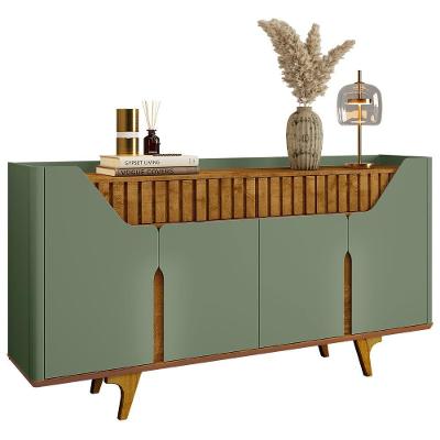 Buffet Aparador Sala De Estar 180cm Zayn Pistache-naturalle B02 - Mpozenato