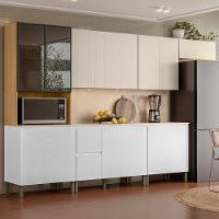 Armário De Cozinha Cp06 Com Tampo 120cm Minsk Branco-soft Z06 - Mpozenato - 2