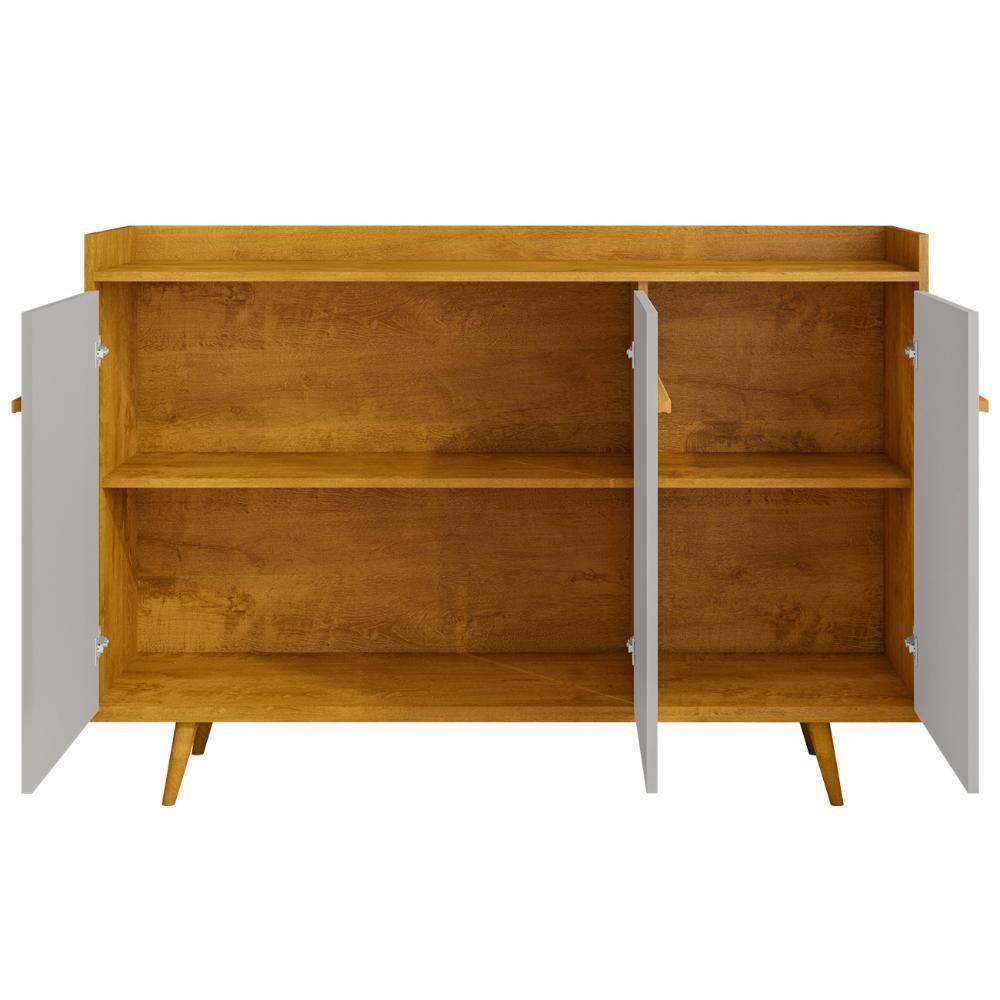 Buffet Aparador Sala De Estar 135cm Nick Naturalle-off B02 - Mpozenato - 7