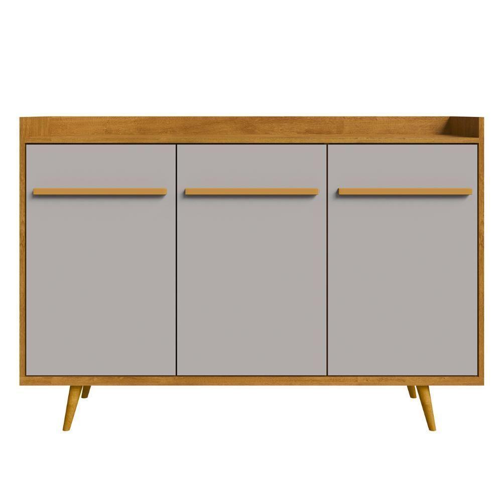 Buffet Aparador Sala De Estar 135cm Nick Naturalle-off B02 - Mpozenato - 8