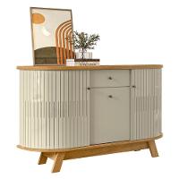 Buffet Aparador Sala De Estar 135cm Toni Z10 Cumaru-opala - Mpozenato - 1