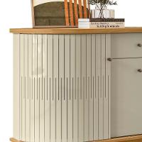 Buffet Aparador Sala De Estar 135cm Toni Z10 Cumaru-opala - Mpozenato - 6