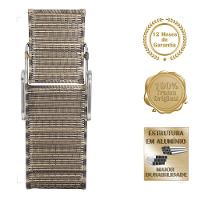 4 Espreguiçadeiras Reclinável Catar, Alumínio Polido E Fibra Cappuccino - 3