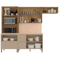 Armário De Cozinha Cp05 Com Tampo 120cm Minsk Vanilla-freijó Z06 - Mpozenato - 5