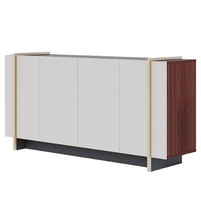 Balcão Aparador Buffet 4 Portas 160cm Copacabana Nogueira-off-dourado - Colibri