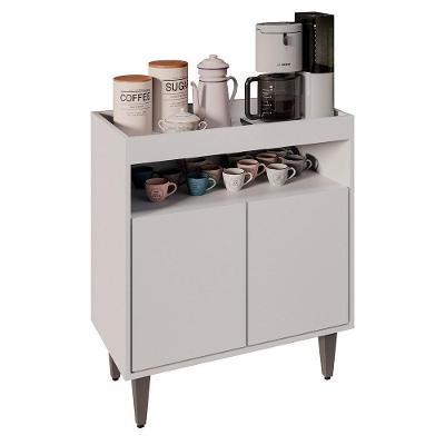 Balcão Aparador Buffet Cantinho Do Café 71cm Lice Z34 Branco - Mpozenato