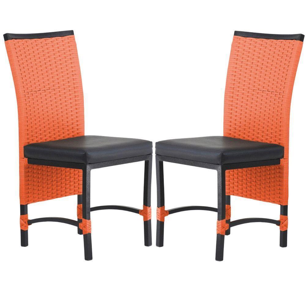 2 Cadeira Corda Náutica Saia Longa Cozinha área Edícula Terra Cota - 1