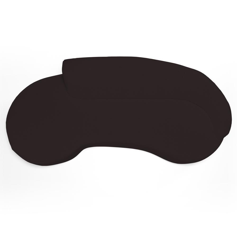 Sofá Living 2 Lugares 180cm Braço Direito Mozart D06 Sintético Marrom - Mpozenato - 8