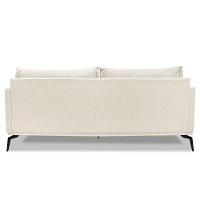 Sofá 3 Lugares 200cm Pés De Metal Vecchia S06 Linho Natural - Mpozenato - 6