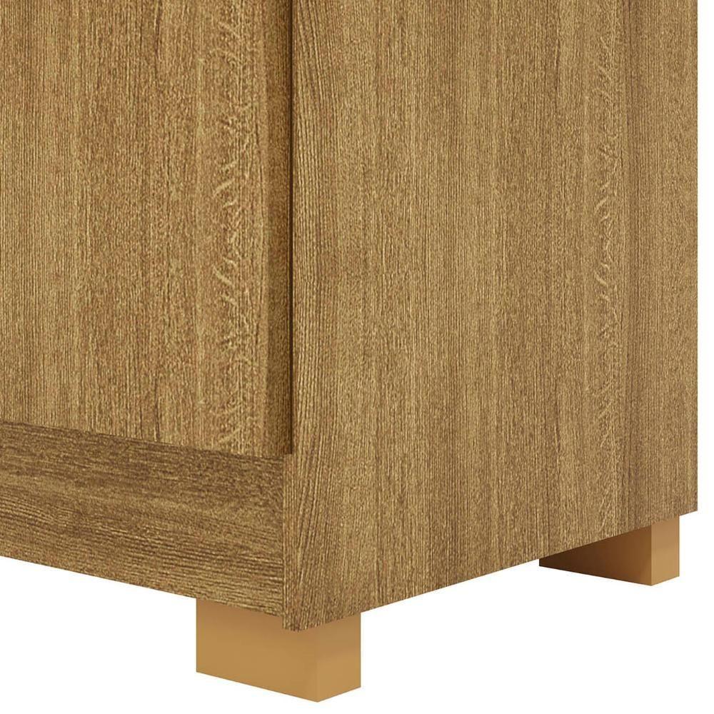 Guarda Roupa Casal 218cm Com Espelho Bolty Nature V02 - Mpozenato - 9