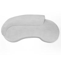 Sofá Living 2 Lugares 180cm Braço Esquerdo Mozart D06 Linho Cinza - Mpozenato - 8