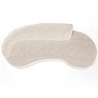 Sofá Living 3 Lugares 210cm Braço Esquerdo Mozart D06 Veludo Bege - Mpozenato - 8