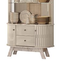 Cristaleira De Vidro Com Led Eva 90cm Z10 Off-calacata - Mpozenato - 6