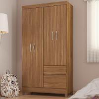 Guarda Roupa 4 Portas 2 Gavetas Lotus D02 Amendola Touch - Mpozenato - 2