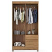 Guarda Roupa 4 Portas 2 Gavetas Lotus D02 Amendola Touch - Mpozenato - 3