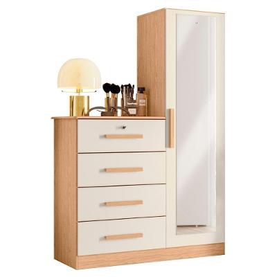 Cômoda Para Quarto 109cm 1 Porta Belize Plus Off-freijó - Albatroz