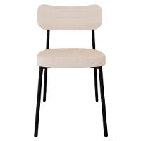 Cadeira De Jantar Estofada Kit 4 Ella M25 Linho Palha - Mpozenato - 6