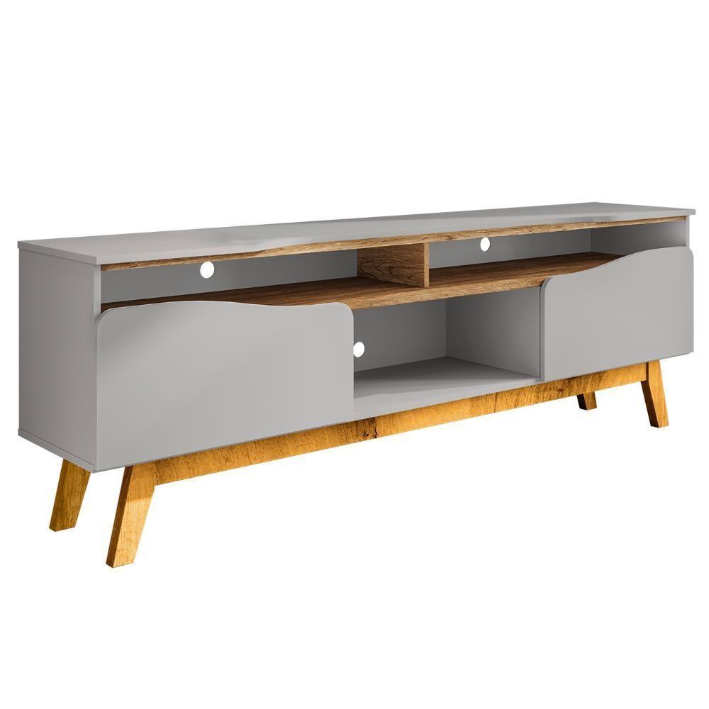 Rack Bancada Para Tv 75 Pol 180cm Rita Off/cinamomo B02 - Mpozenato - 8