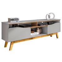 Rack Bancada Para Tv 75 Pol 180cm Rita Off/cinamomo B02 - Mpozenato - 1