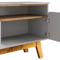 Rack Bancada Para Tv 75 Pol 180cm Rita Off/cinamomo B02 - Mpozenato - 5