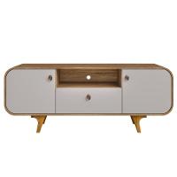 Rack Bancada Para Tv 55 Pol 156cm Demi Cinamomo/off B02 - Mpozenato - 7