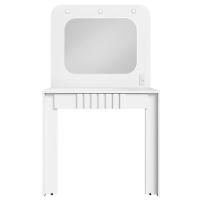 Penteadeira Camarim 90cm Com Espelho Lilian Branco B02 - Mpozenato - 8