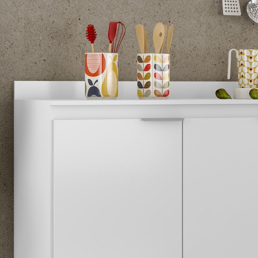 Tampo Para Balcão De Cozinha 98cm Mdp Z34 Branco - Mpozenato - 2