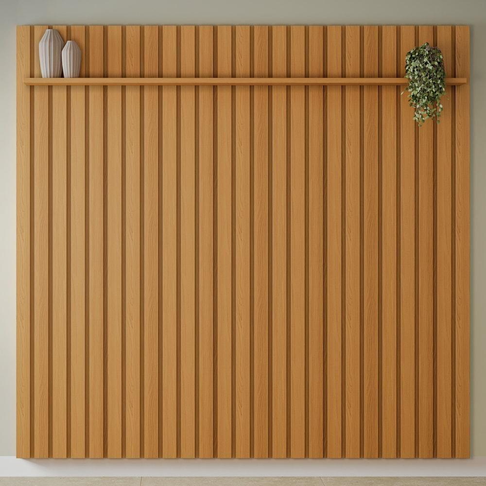 Painel Tv 85 Pol You 2.7 Com Bancada época Cinamomo/off - Hb Móveis - 7