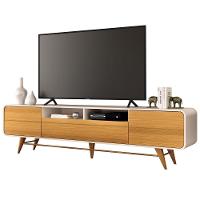 Painel Tv 85 Pol You 2.7 Com Bancada época Cinamomo/off - Hb Móveis - 5